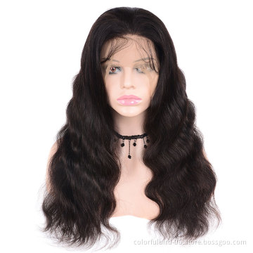 Raw Indian Remy Human Hair Wig with 13*4 frontal Wholesale Virgin Lace Closure Wig 13*4 lace front body wave wig